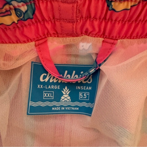 Chubbies Men's Classic Swim Trunks The Toucan Do Its Boardshorts 2XL - Picture 6 of 6